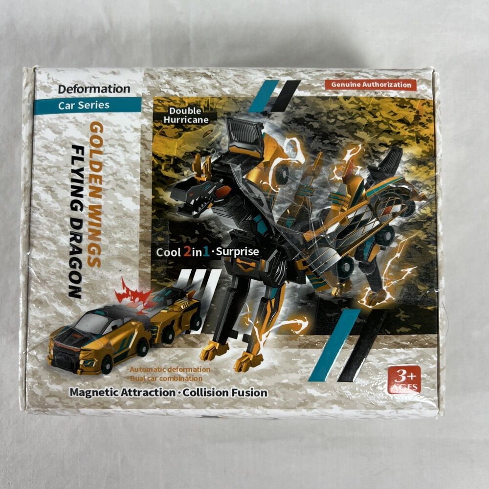 Deformation - Golden Wings Flying Dragon - In the Box - Double Hurricane